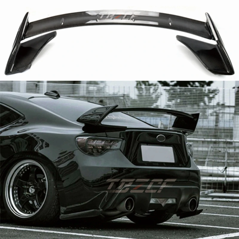 Car shape high quality carbon fiber Sports wing GT 86 BRZ trunk spoiler for Subaru BRZ for Toyota 86 GT86