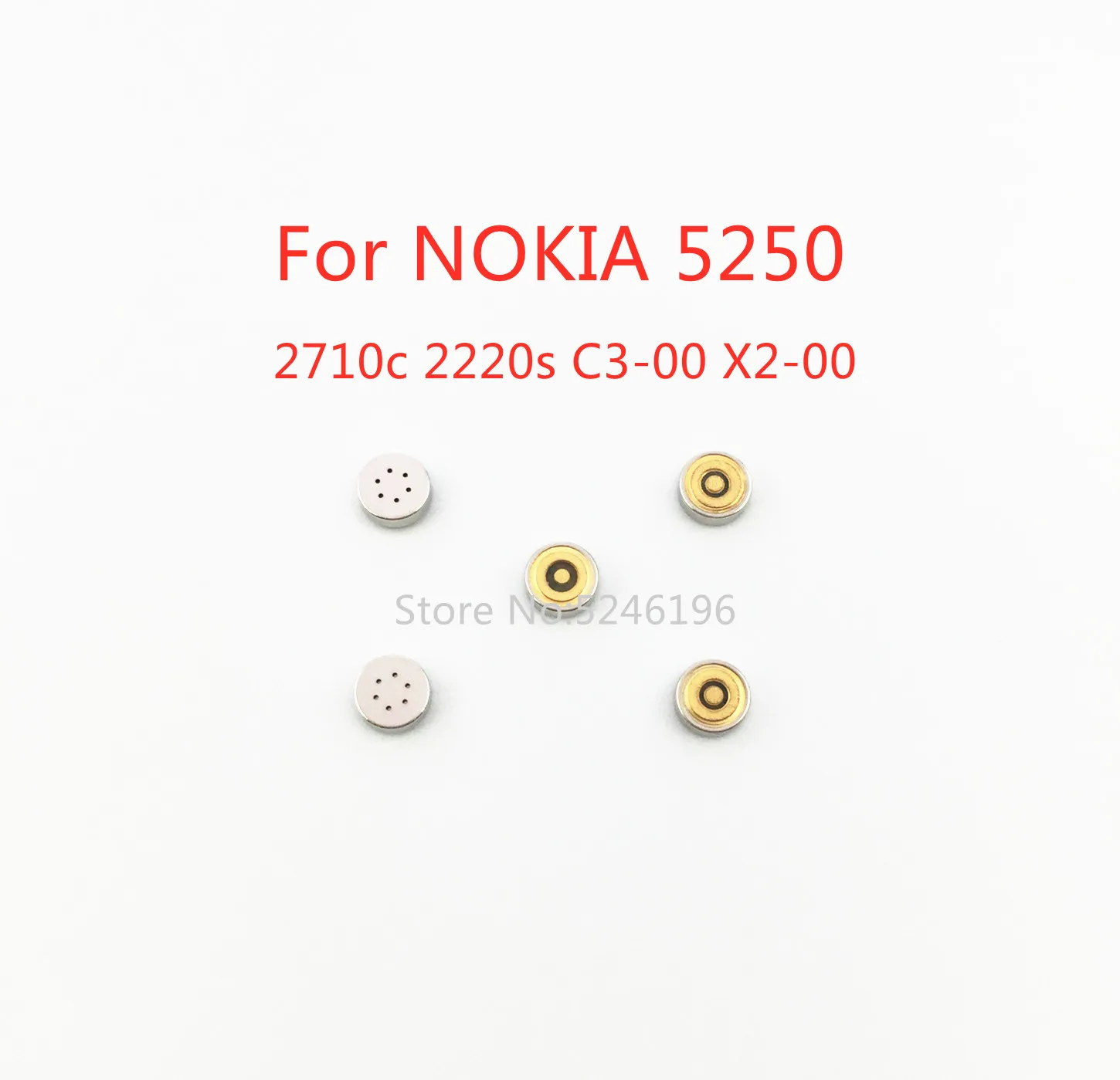 10-100 pces microfone interno receptor alto-falante para nokia 5250 nokia 2710c nokia 2220s nokia C3-00 X2-00 para jin li gn380 gn700w