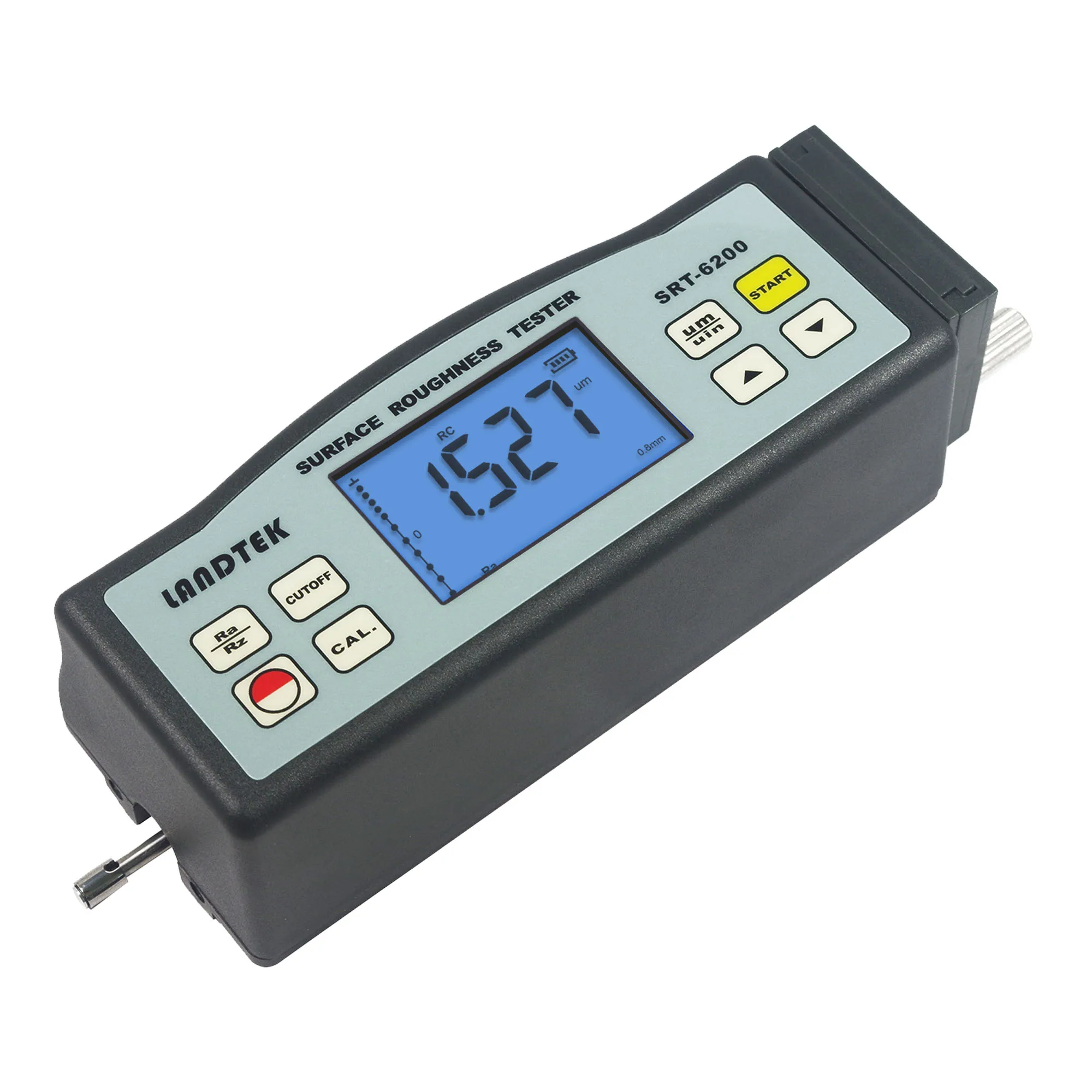 

Surface Roughness Meter SRT-6200 Digital Roughness Tester Ra and Rz Ranger Test with Highly sophisticated inductance sensor