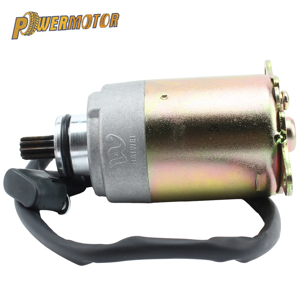 AliExpress PowerMotor For GY6 125cc to 200cc Engine Motorcycle Moped Starter High Performance ATV Scooter Dirt Bike Enduro Motocross Modified Parts