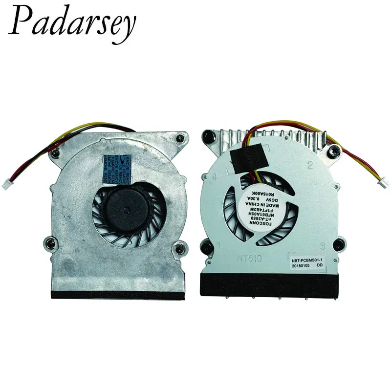 Padarsey Replacement 3 Pins CPU Cooling Fan with Heatsink for Foxconn NT330 NT330i NT510 NT-510 NT410 NT425 NT435 NT535 NT-A3700