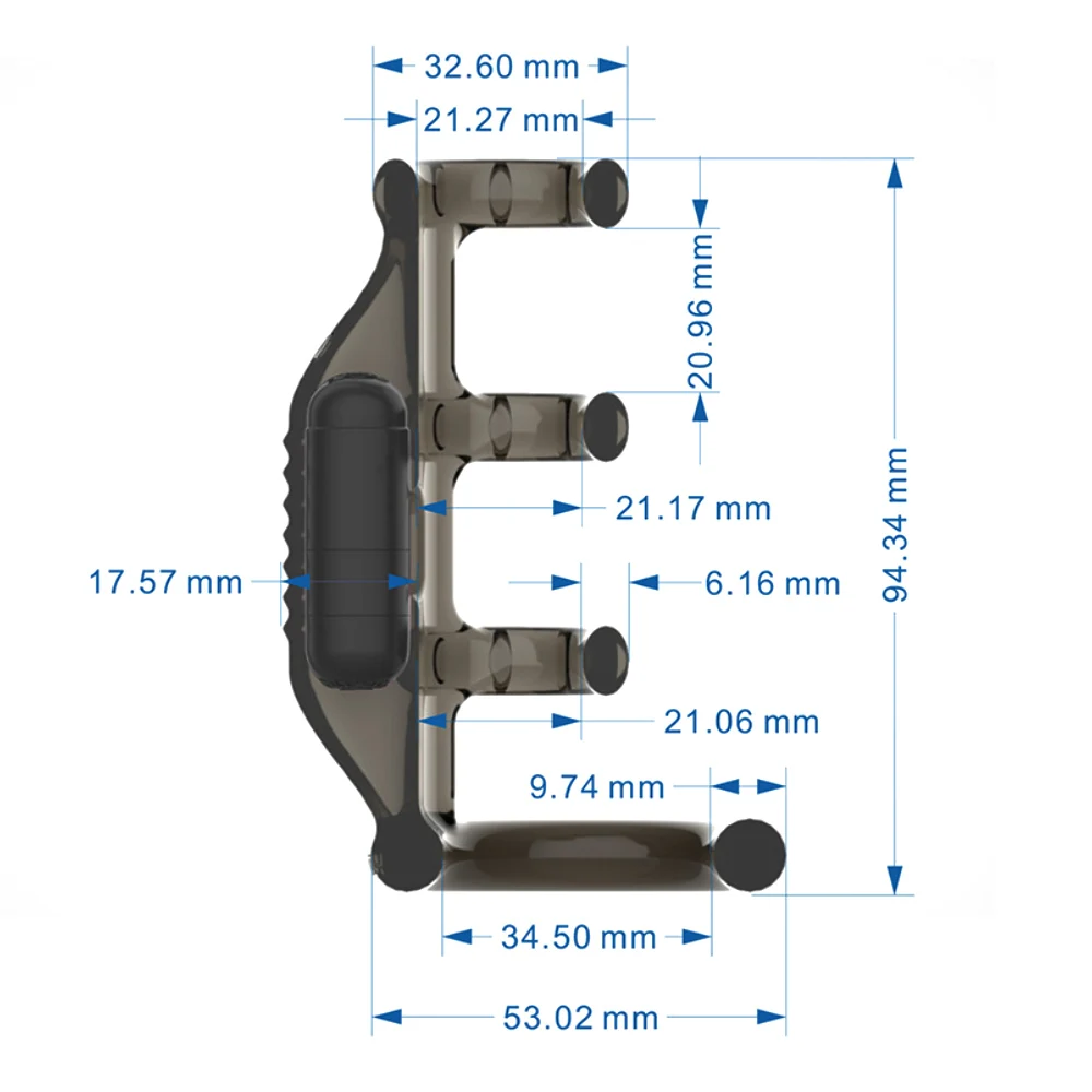 Silicone Reusable Vibraton Penis Sleeve Strapon Delayed Ejaculation Chastity Lock Sperm Erection Sex Toys For Men Bondage Gear