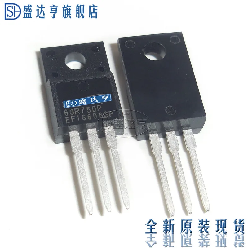 10 Pcs/Lot MMF60R750PTH 60R750 5.7A 600V TO220F DIP Transistor MOSFET