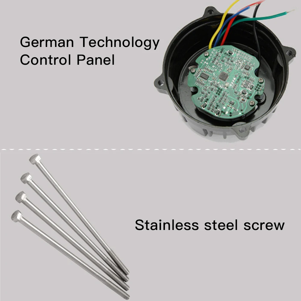 Imagem -05 - Bomba de Água Submergível Solar sem Escova Mppt Inserido Controlador Incorporado Painel Solar do Carro Elétrico 750w 48v 60v dc 2