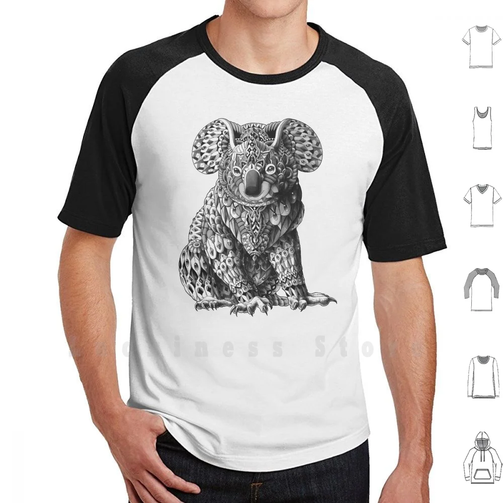 Koala T Shirt Men cotton Cotton S - 6xl Koala Bear Koala Bear Aussie Australian Australia Animal Mammal Marsupial Cute