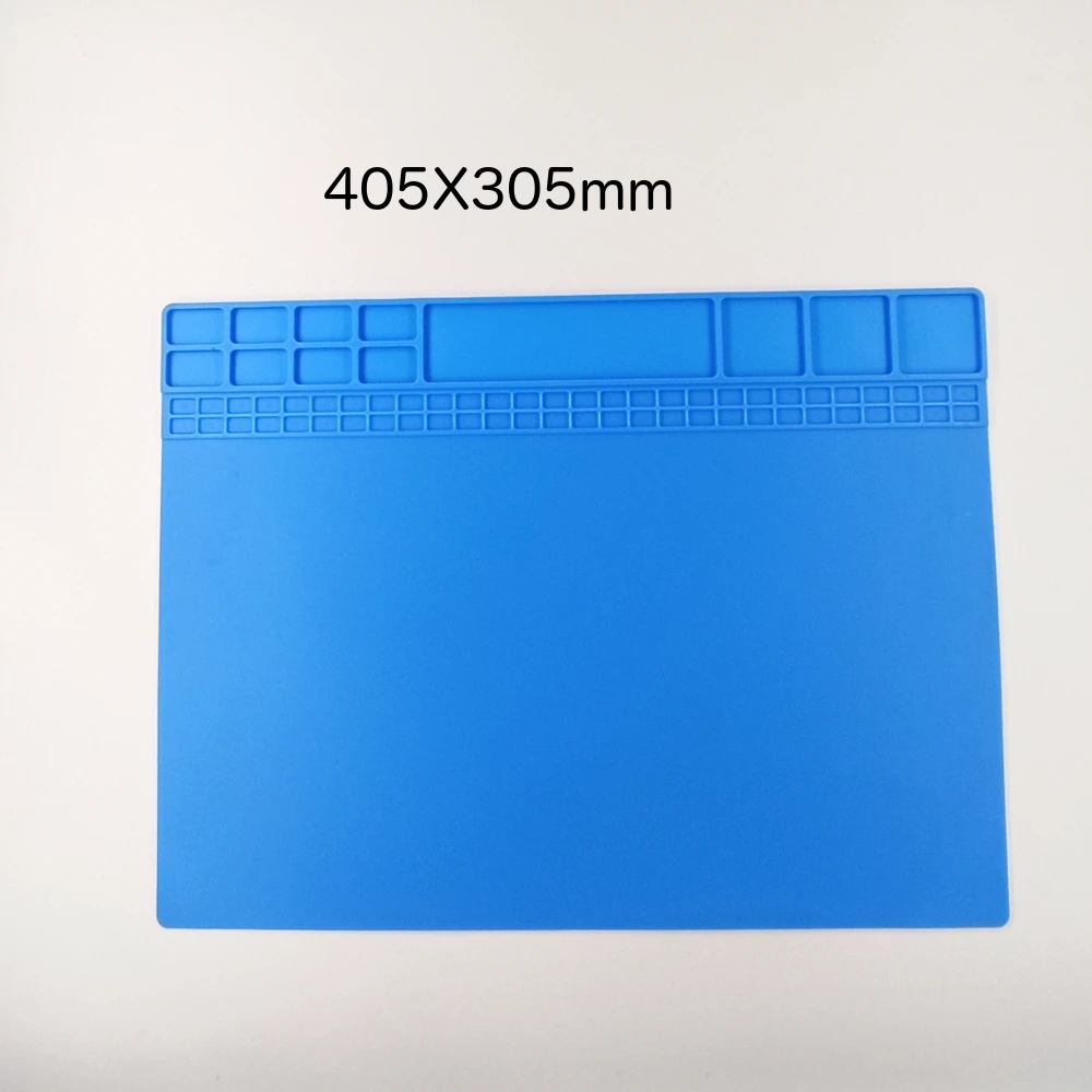 ESPLB 405X305mm Heat Insulation Repair Pad Soldering Work Station Mat Silicon Welding Soldering Maintenance Platform