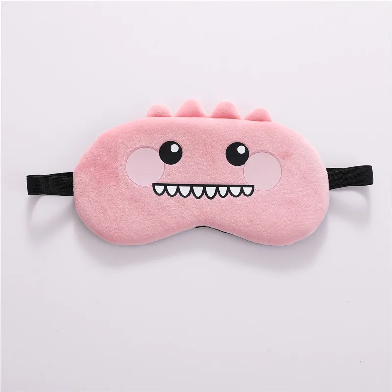 1PC Sleeping Eye Mask For Kids Sleep Plush Eye Mask Relaxation Suitable for Travel Family Party Toys Gift Cute Dropshipping