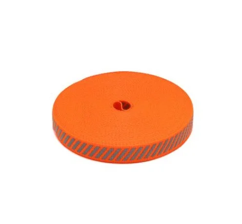 2,5 cm x 50 Jahre Twill Reflektierendes Gurtband Polyester Reflektierendes Klebeband Nähen für Kleidung – Detail 13