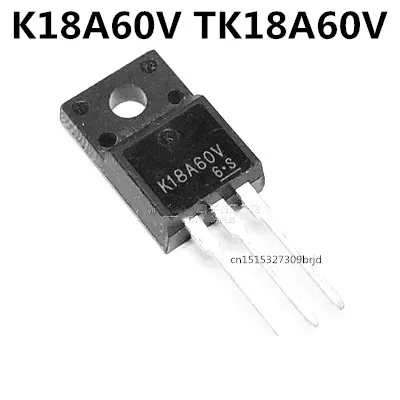 Original 5pcs/ K18A60V TK18A60V  TO-220F 600V 18A 