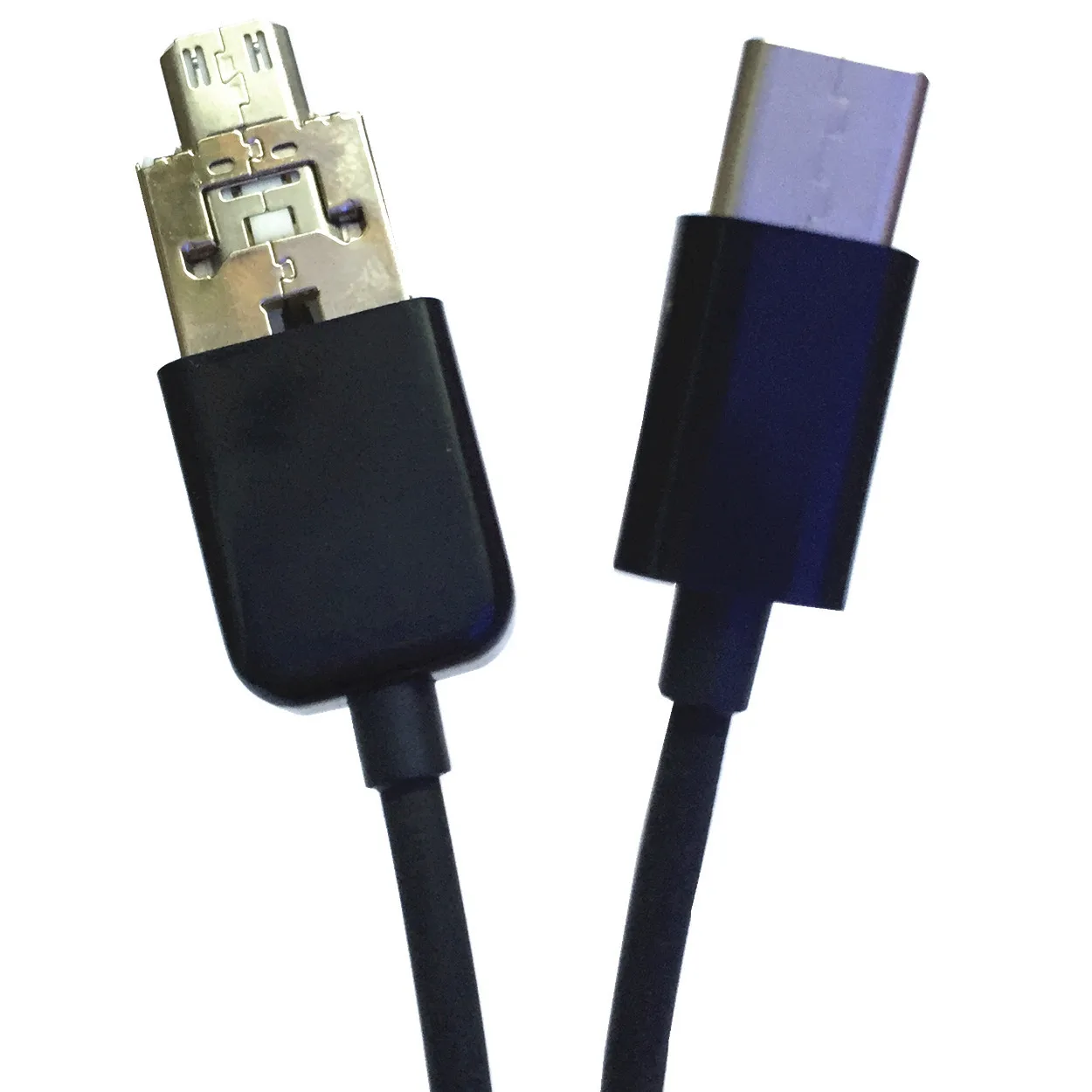 Type-c charging cable otg data line one drag two 1 minutes 2 Android 2-in-1 speed charging cable 1m/100cm