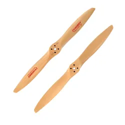 1PC 19*8 DLE Beechwood Wooden CW propeller Gasoline Prop Drilled For DLE Hole