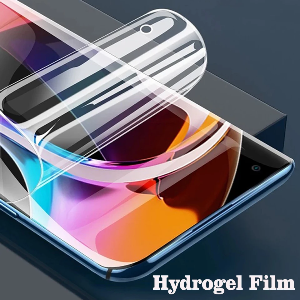 100Pcs Full Cover Hydrogel Film Screen Protector For Xiaomi 11 10 pro Protective Soft Film For XiaoMI Note 10 10T lite Not Glass