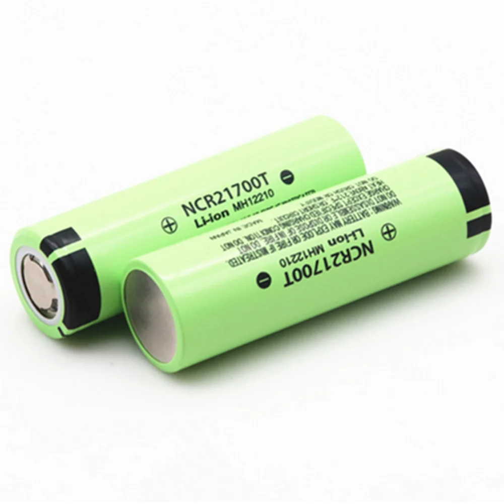 New 21700 NCR21700T Lithium Rechargeable Battery 4800mAh 3.7 V 40A High-Discharge Battery High-Drain Li-ion Battery