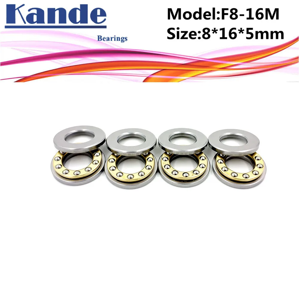 4pcs high quality Miniature planar bearing F3-8 F4-9 F5-10 F6-12 F7-15 F8-16M Axial Ball Thrust Bearing V-CORE 3 3D PRINTERS