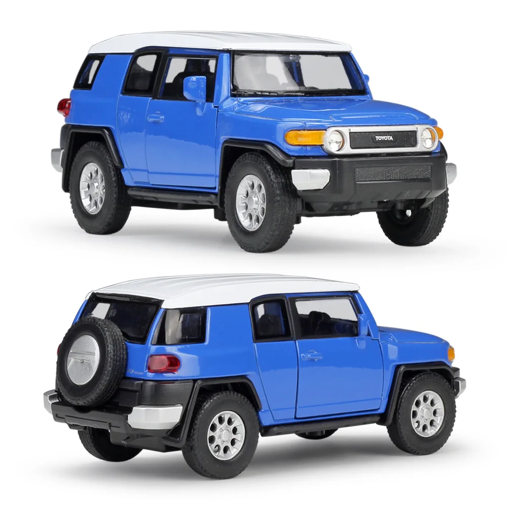 ขาย 1: 36Toyota FJ off-road อัลลอยด์, จำลอง Die-Cast โลหะดึงกลับของเล่นเด็กวันเกิดของขวัญจัดส่งฟรี