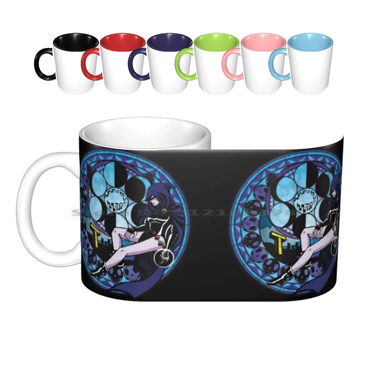 Raven's Birth By Sleep Ceramic Mugs Coffee Cups Milk Tea Mug Kingdom Hearts Raven Go Comic Birth By Sleep Fanart Creative