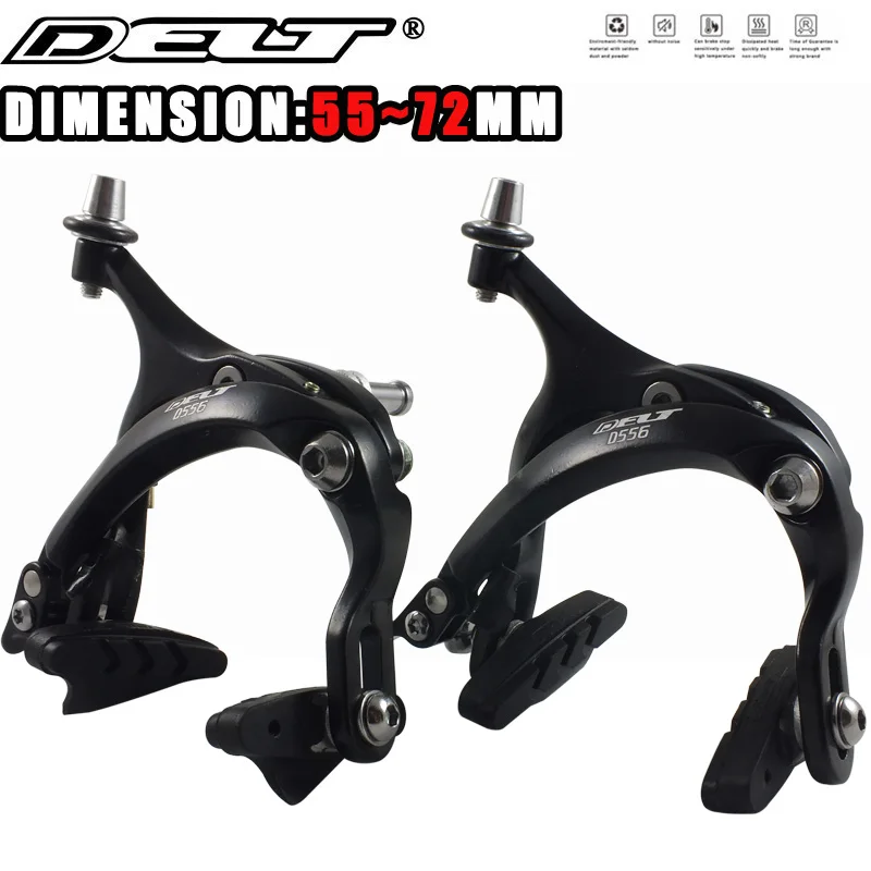 DELT Bicycle Side Pull Brake C Calipers,Rim Brake 55-72MM, For Cruiser Kids Bike City Cycling Brake Road part