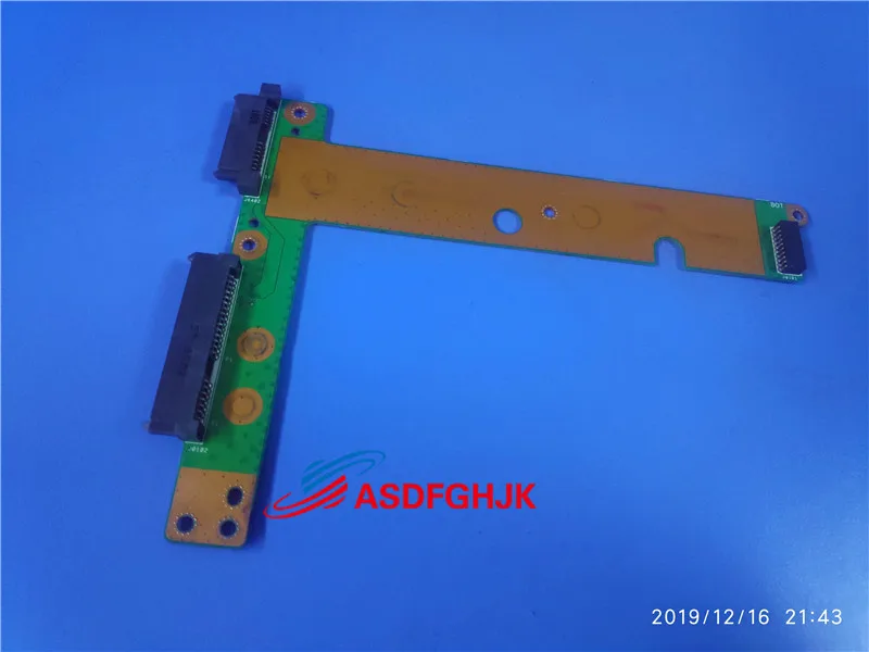 Placa IO HDD Placa de Conector do Disco Rígido, 100% Trabalho Perfeito, ASUS X540S, X540SC, X540SA, Original