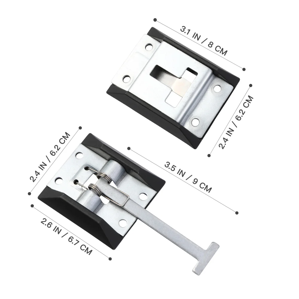 Door Rv Latch Screen Lock Carbon steel galvanized Holder Handle Trailer