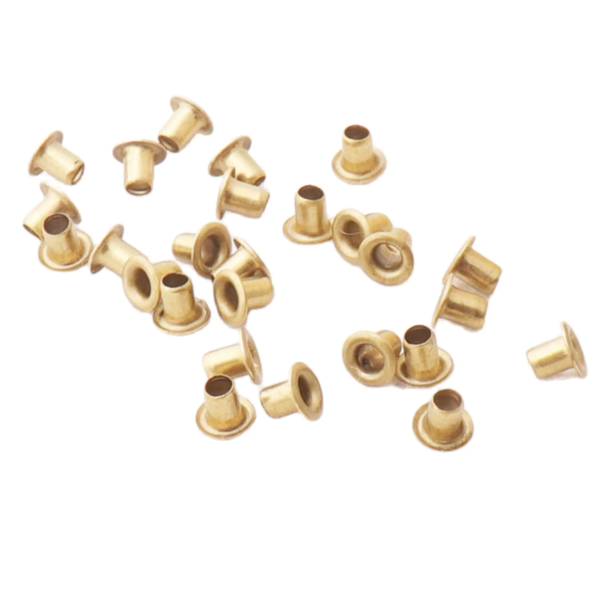 100 pcs Bronze MINI eyelets 1/16\