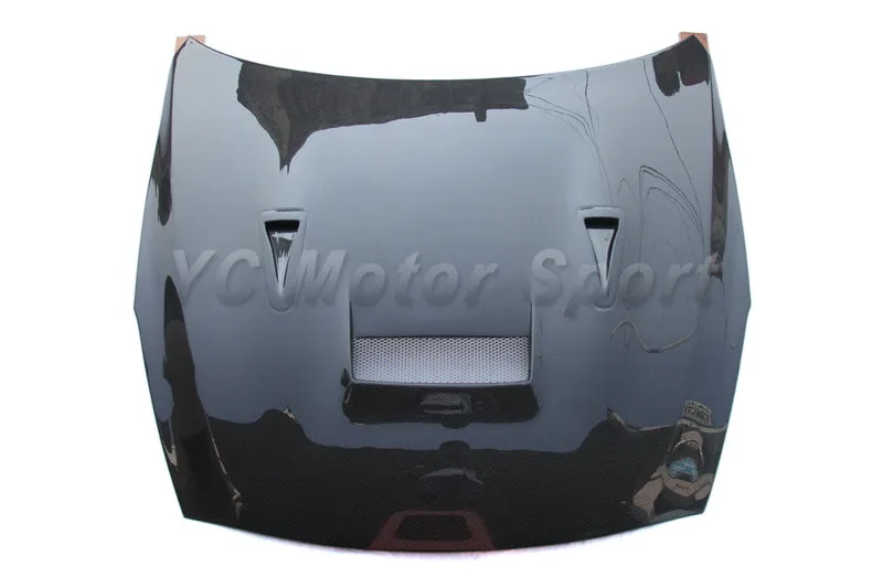 

Car Accessories Carbon Fiber Hood Bonnet Fit For 2008-2014 R35 GTR CBA DBA VSII Style Hood with Air Tunnel