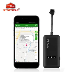 Mini GPS Car Tracker, combustível cortado, localizador GPS, Google Maps, rastreamento em tempo real, aplicativo gratuito, 12-36V, TK110, GT02A, GSM