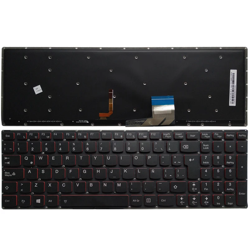 Pop LA keyboard FOR Lenovo Y50 Y50-70 Y50-70A Y50-70AM-IFI Y50-70AS-ISE Y70 Y70-70T Y70P-70T Latin Laptop Keyboard Backlit