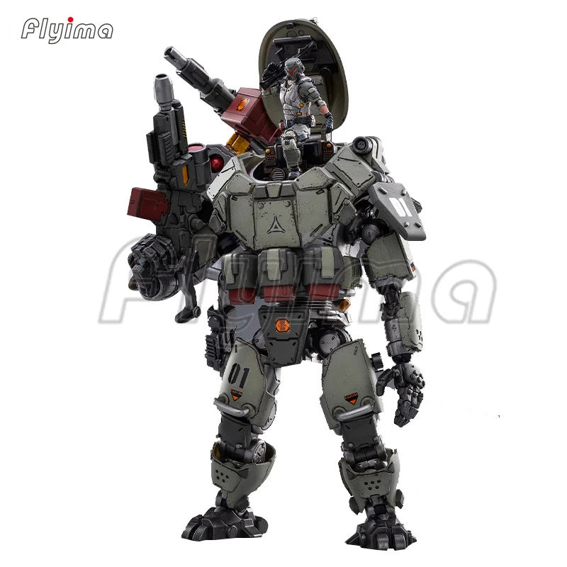 [W magazynie] JOYTOY 1/25 Action Robot nowy żelazny niszczyciel 02-taktyczny Mecha Model kolekcjonerski darmowa wysyłka