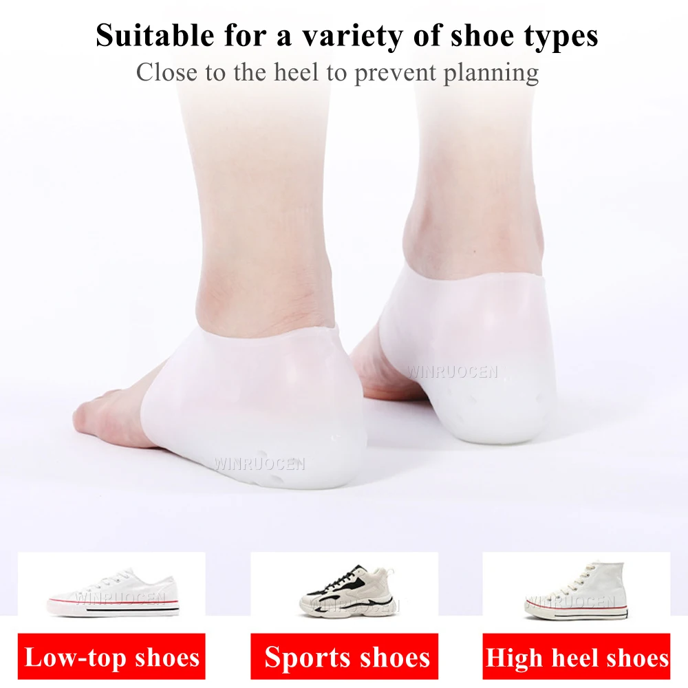 Invisible Height Increase Insoles Women Men Heel Pads 2-4cm Lift New Upgrade Soft Socks Shoes Pad for Men Women dropshipping