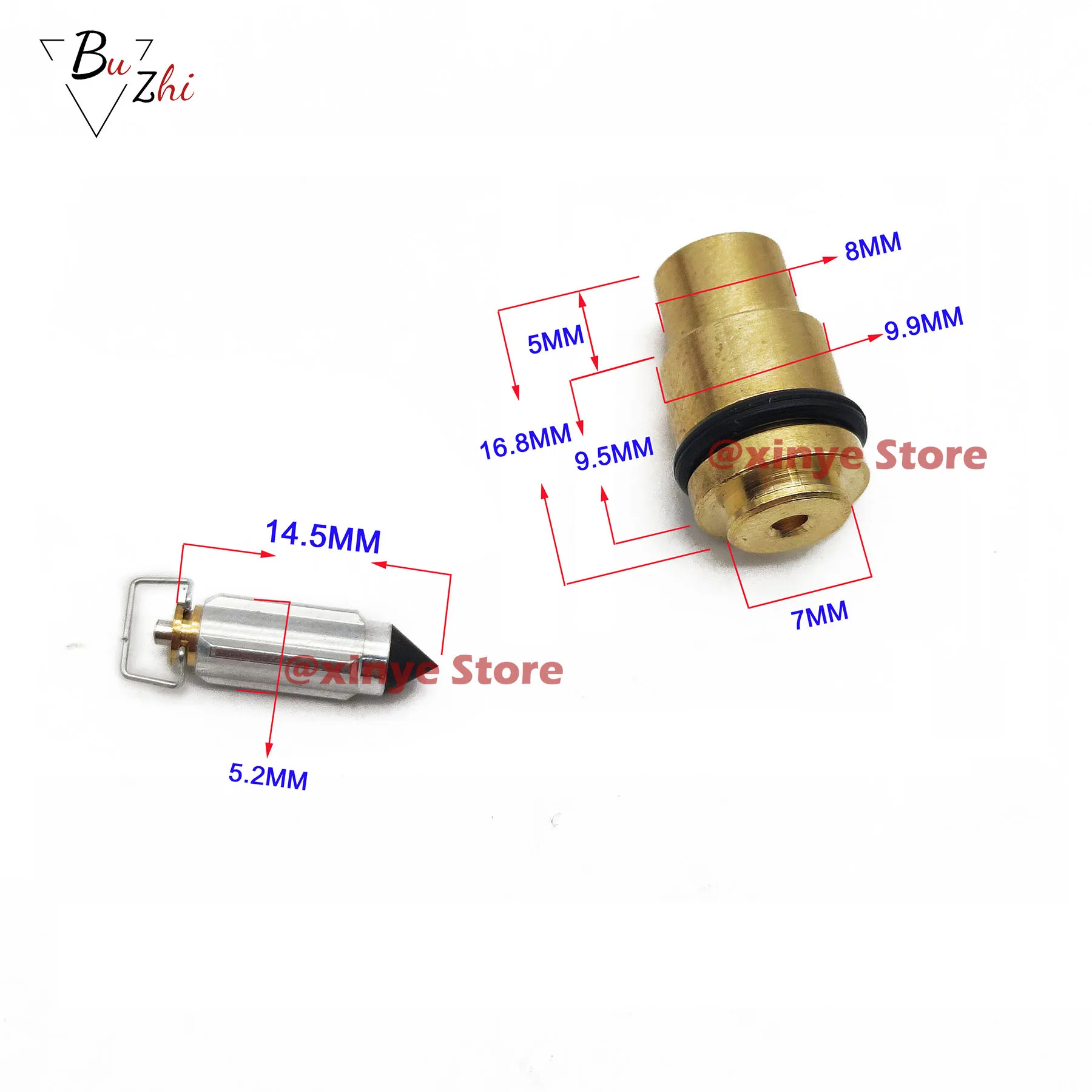 Carburetor repair kit floating needle seat for DR200S DR200SE DR200 XV125 XV250 XJR400 GSX GTX SPX XP FZR250 FZR400  DR 200