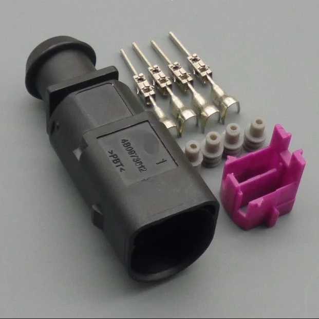 worldgolden 2,3,4,6,8Pin männlich weiblich Elektrische Kabelbaum Stecker Verkabelung Für VW Audi A4 A6 A8 Q5 Q7 2004 - 2009 1J 0973702