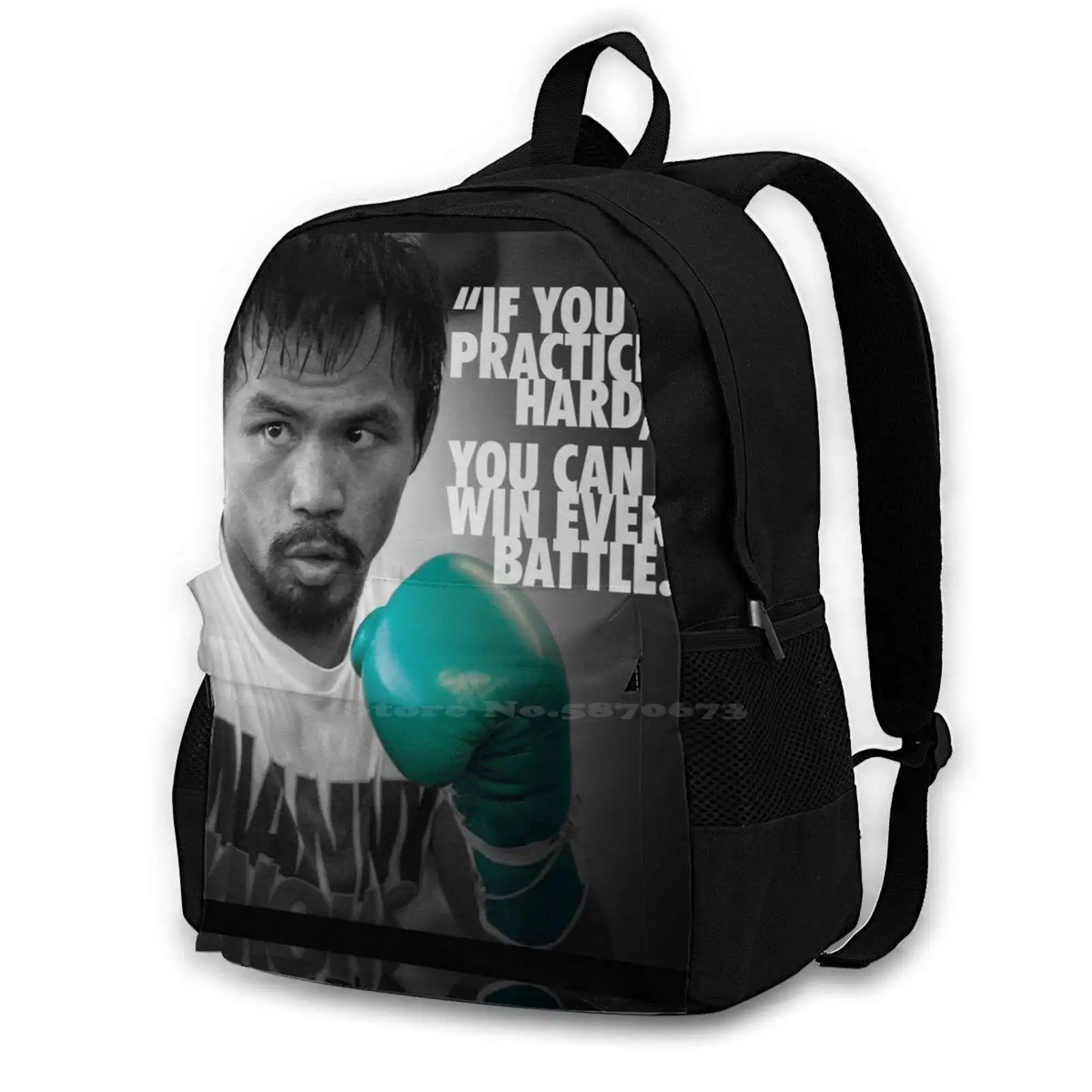 Manny Pacquiao Hot Sale Schoolbag Backpack Fashion Bags