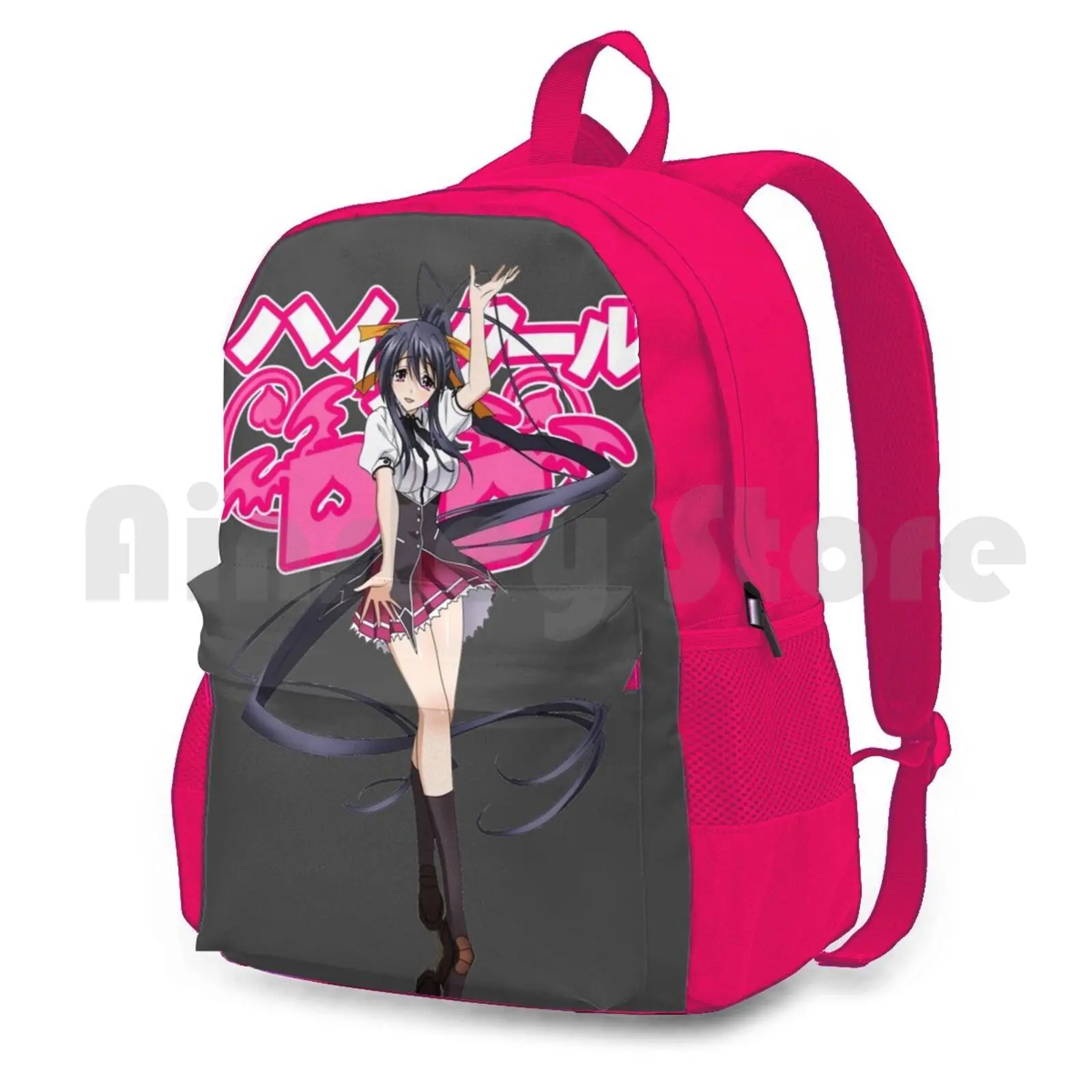 Akeno Himejima-High School Dxd Outdoor Hiking Backpack Riding Climbing Sports Bag Akeno Himejima High School Dxd Akeno Rias