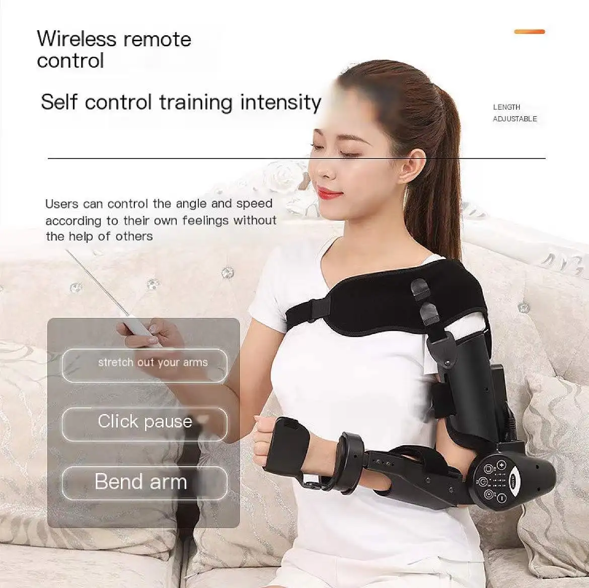 Arm Rehabilitation Elbow Protector Hemiplegia  Wrist Training Device