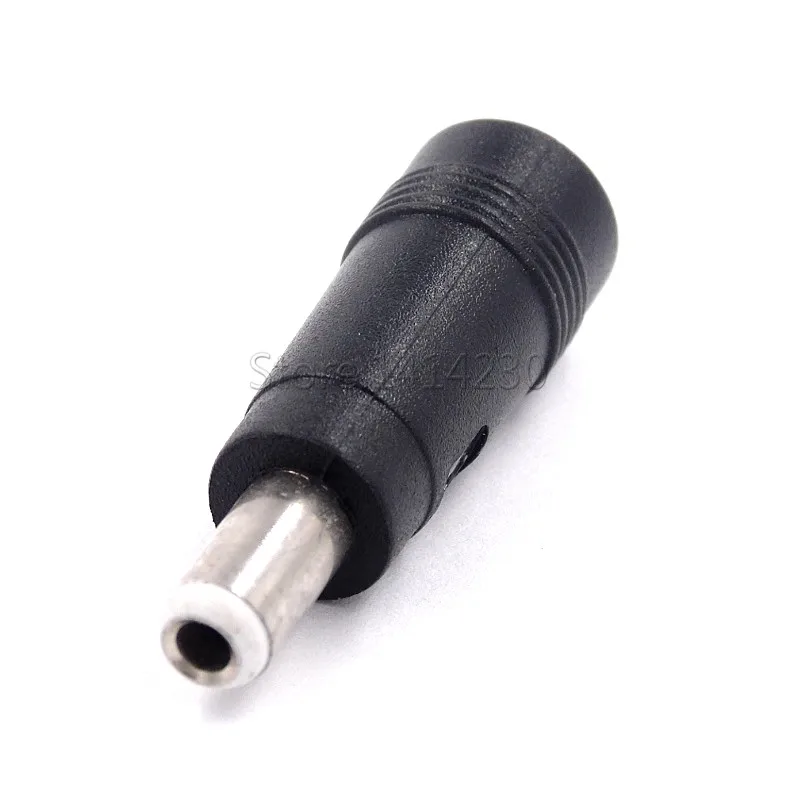 DC Power Adapter Connector Plug DC Conversion Head Jack Male 5.5*2.5mm Turn Socket Female 3.5*1.3mm