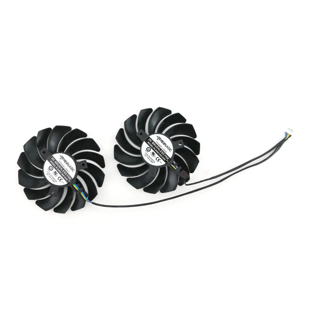 بطاقة الفيديو مروحة الرسومات برودة PLD09210B12HH ل MSI RTX3070 3080 3090 VENTUS قطع الغيار مروحة التبريد