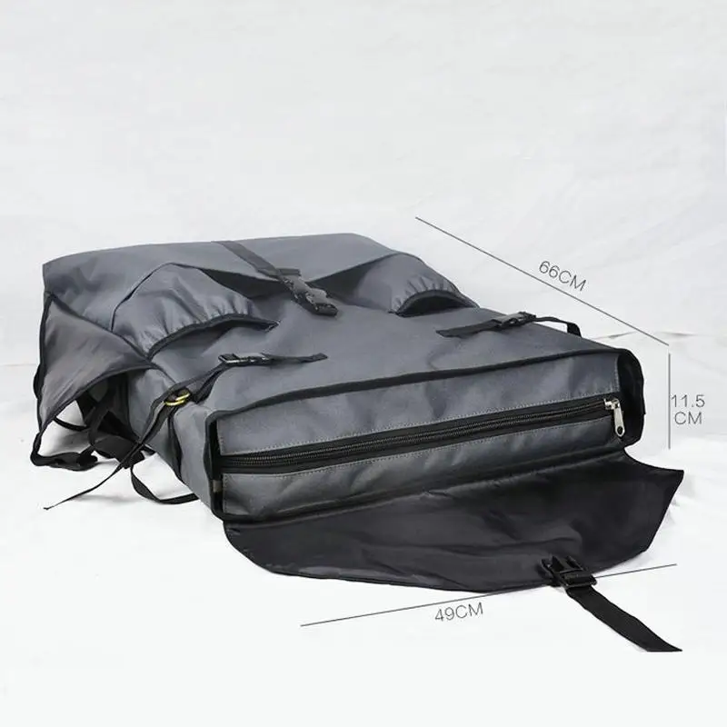 Fashion Black Art Bag A2 Drawing Board 4K Painting Bag Art Portfolio Case Waterproof Big Artist Bag Backpack For Drawing Tools