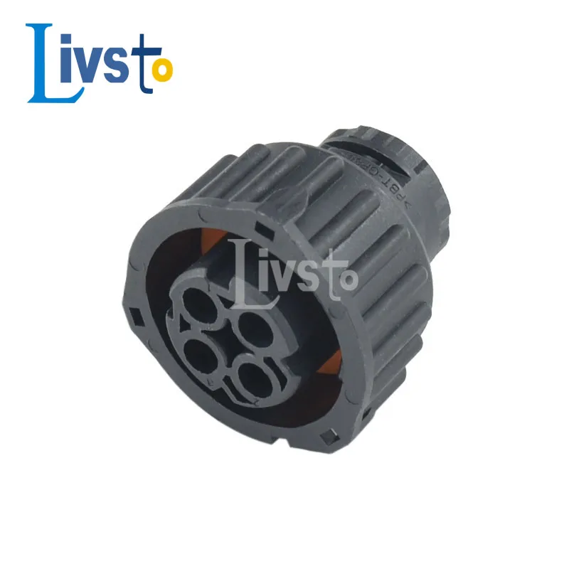 4 Pin Way Tyco Round HOWO A7 Odometer Speed Sensor Plug Car Sealed Connector Male Female Socket 1-967402-1 1-967325-1