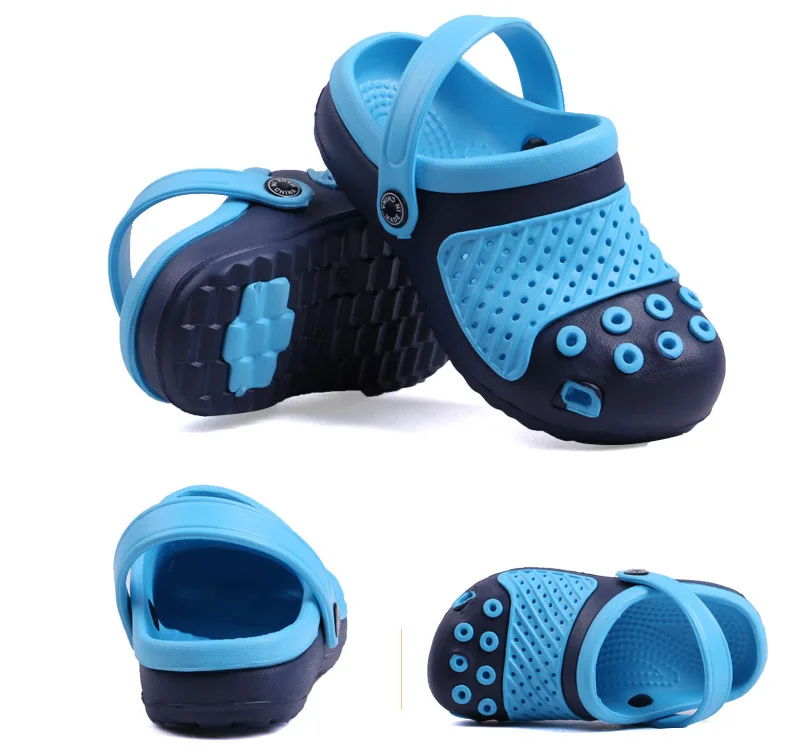 BOY KIDS TODDLERS BABY SUMMER GARDEN CAVE SHOES CLOGS CHILDREN BEACH SLIPPER SANDALS FOR BOYS24 25 26 27 28 29 30 31 32 33 34 35