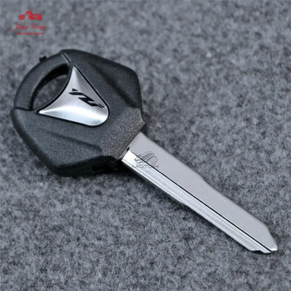 Left / Right Slot Blank Blade Motorcycle Uncut Key Fit For Yamaha YZF R1 R6 R15 MT FZ XJR XJ NMAX TMAX YS AS YBR NVX JYM