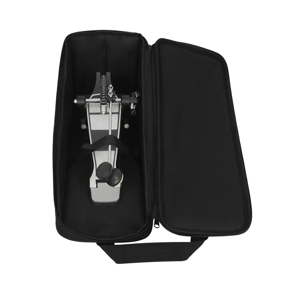 IRIN Bass Drum Pedal Bag Percussion Accessories Jazz Drum Single Pedal Leather Sponge Carrying Case Musical Instrument Storage