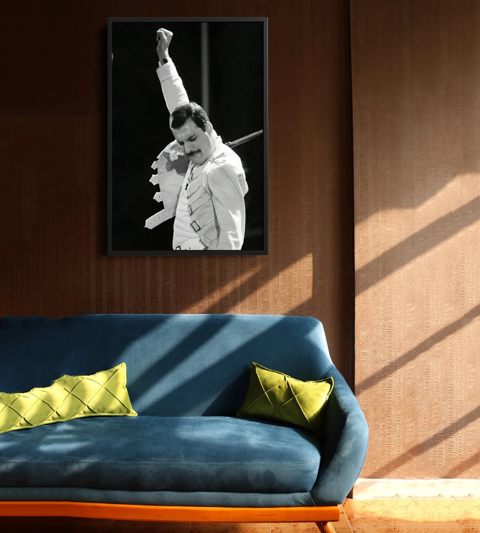 Freddie Mercury Music Album Canvas Poster Hip Hop Rapper Pop Music Star Wall Painting Decoration (No Frame)