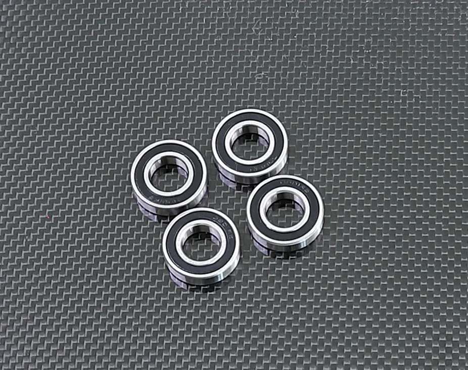 Metal Front Hub Carrier and Rear Wheel C Hub Ball Bearing for HPI Baja 5B 5T 5SC (12*24*6mm)