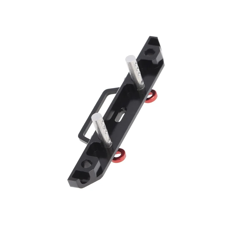 Replacement Upgrade Parts CNC Machined Aluminum Front Bumper For Axial SCX24 AX90081 1:24 Scale Deadbolt RC Crawler
