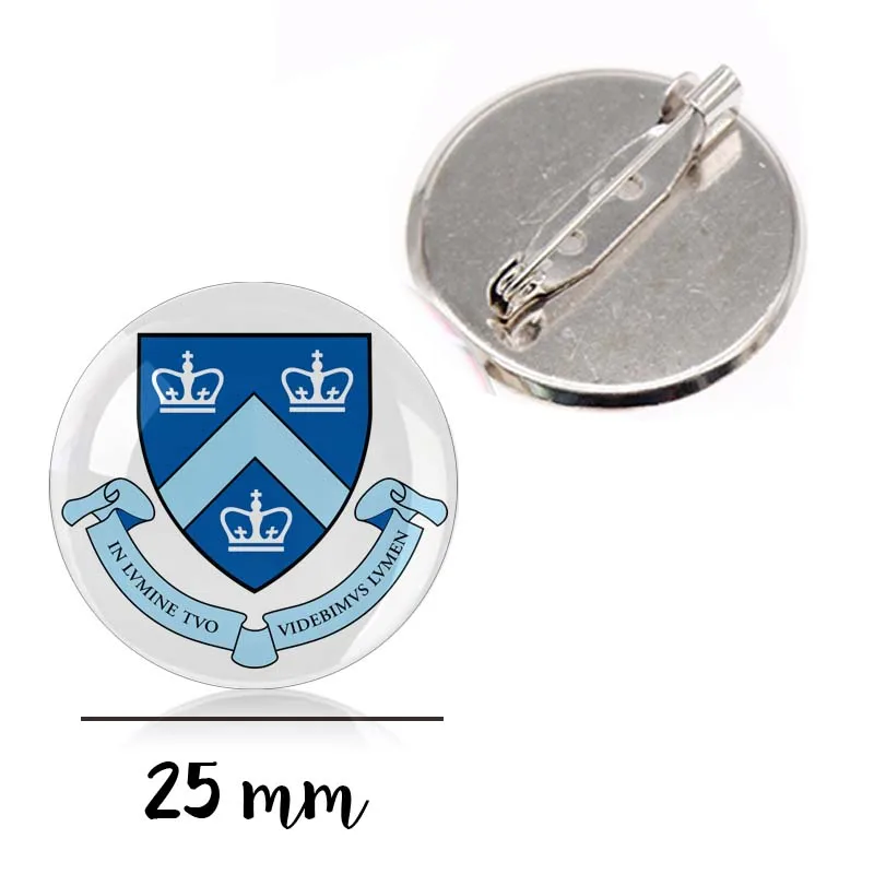 Harvard University Massachusetts Institute of Technology cornell university Famous Colleges logo Brooch Support customization