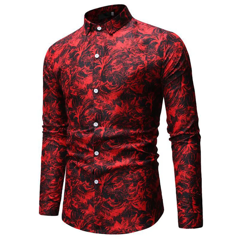 Camisas de estilo moderno Para Hombre, Tops de manga larga, ropa estampada, camisetas Para Hombre, moda 2020