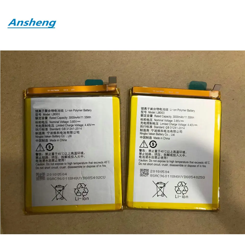 

Original LB003 3000mAh Battery For Lenovo K350t K5 Mobile Phone