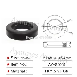 Free Shipping 10-100pieces For Honda Lower Seal High Quality Fuel Injector Rubber Oring For GB3-172 AY-S4009
