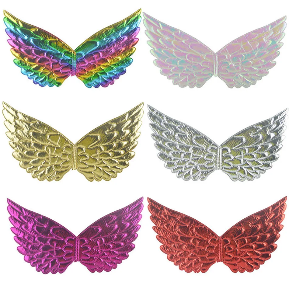 Halloween Unicorn Wings Handband dla dziewczynek wróżka kostium księżniczki akcesoria urodziny świąteczne peruki imprezowe akcesoria dla dziewczynki