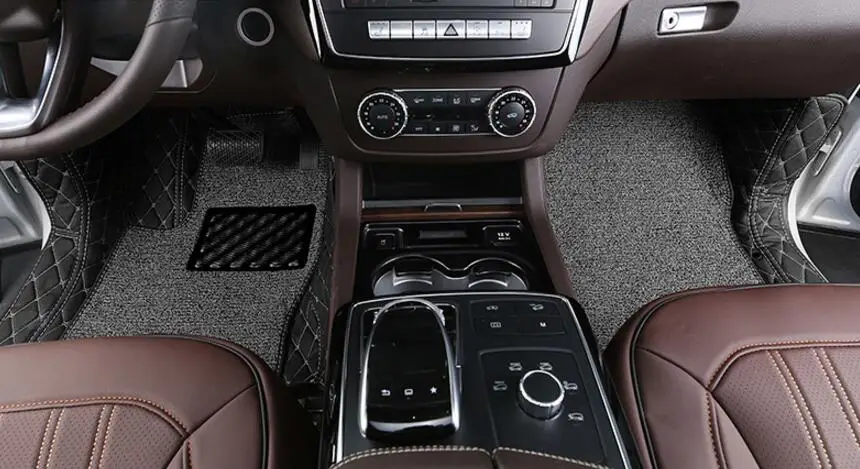 

Black Car Floor Mats Custom Fit For Mercedes Benz gle320 Car Styling Auto Floor Mat Car Accessory Carpet Cover